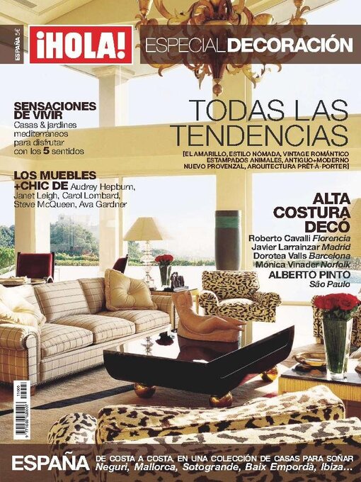 Cover image for ¡Hola! Especial Decoración: 2010
